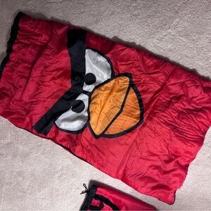 ⭐️ Kid’s Red Angry Birds Sleeping Bag